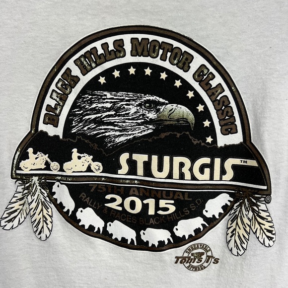 ⏳🏍|•HARLEY-DAVIDSON•| Sturgis 2015 75th Anniversary Broken In Long Sleeve - Picture 5 of 12